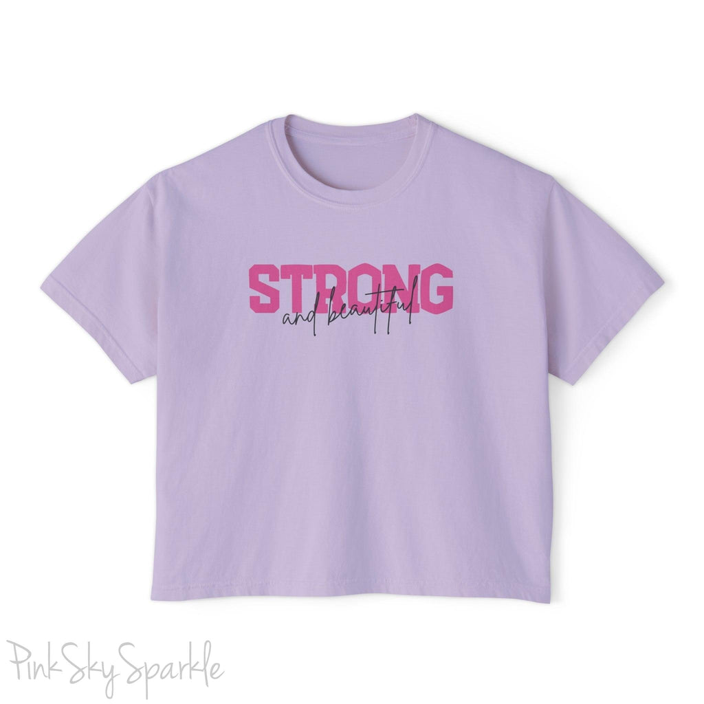 "Strong and Beautiful" Women's Boxy Fit T-shirt