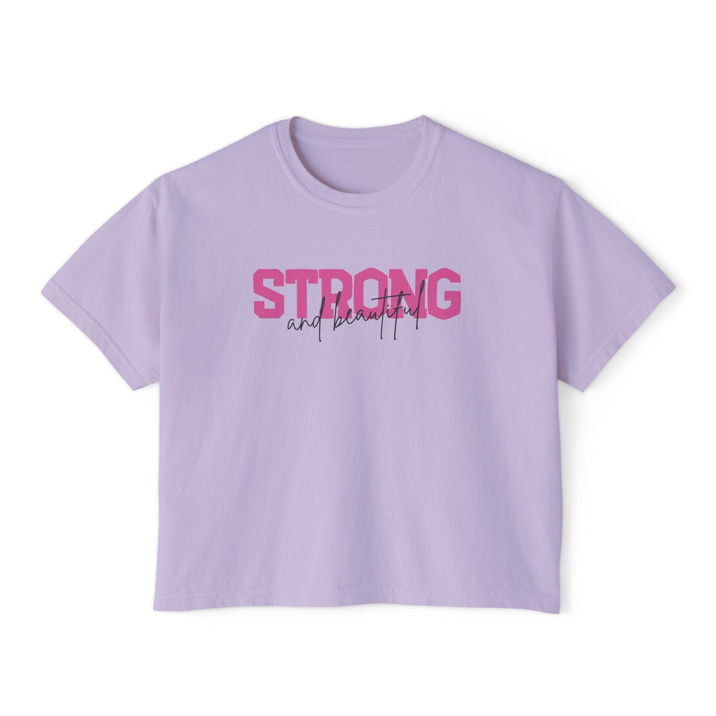 "Strong and Beautiful" Women's Boxy Fit T-shirt