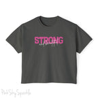 "Strong and Beautiful" Women's Boxy Fit T-shirt