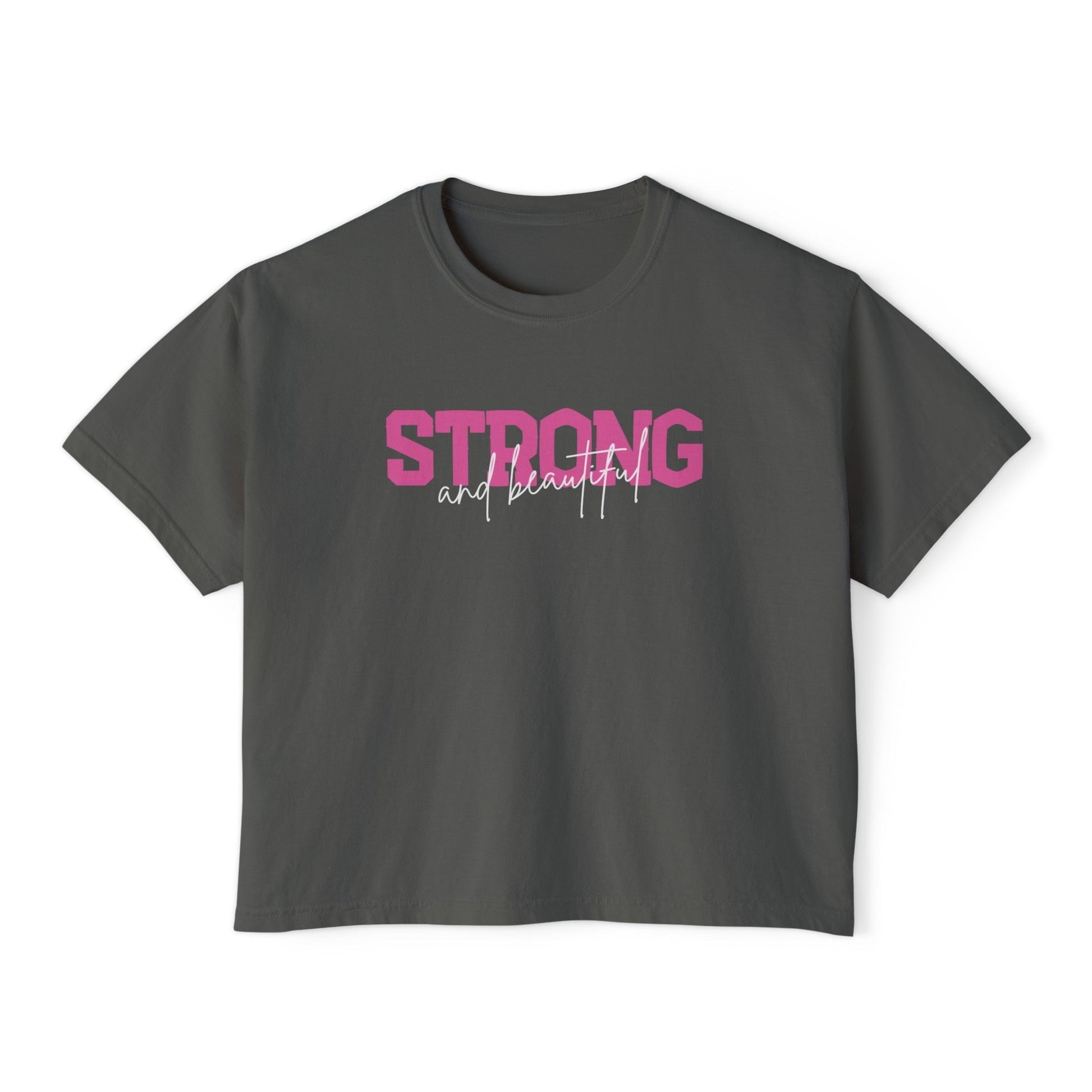 "Strong and Beautiful" Women's Boxy Fit T-shirt