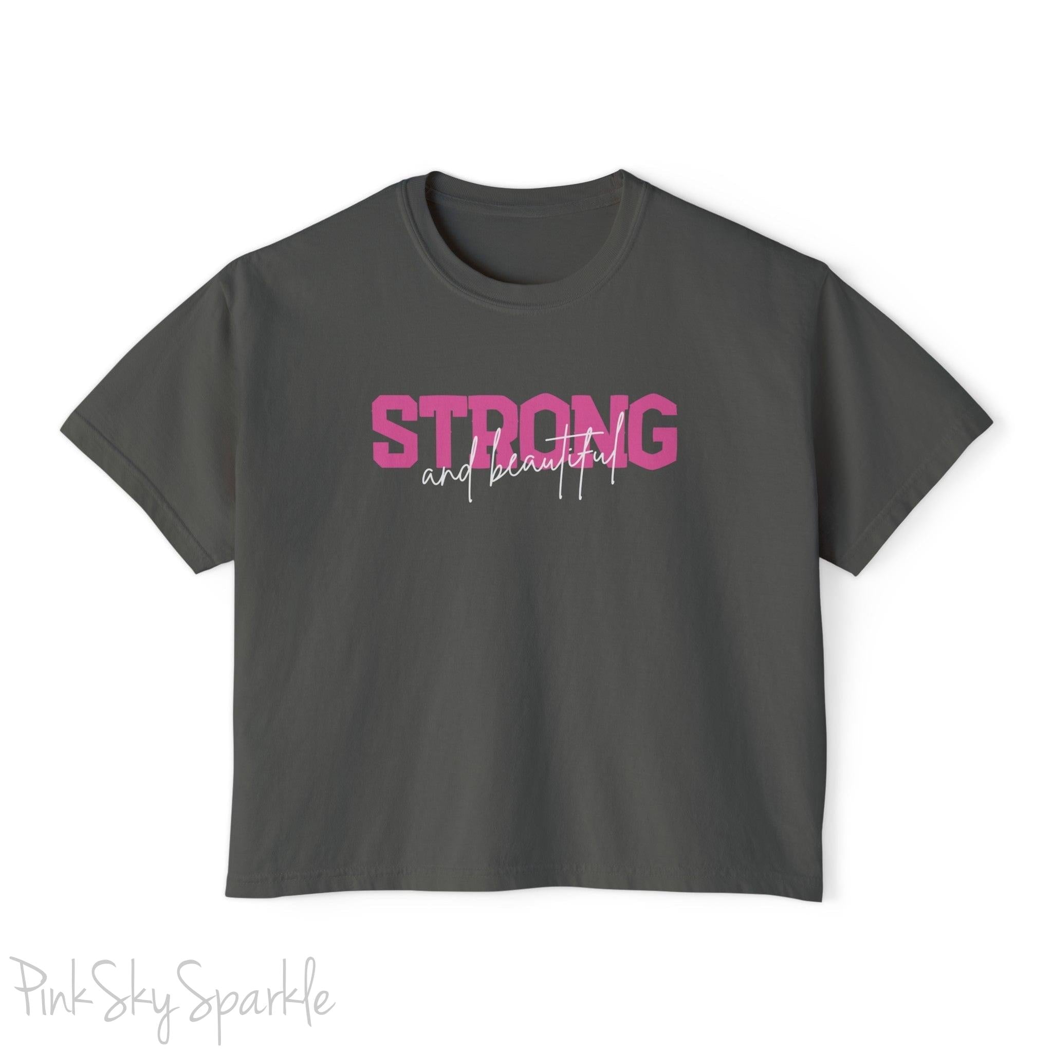 "Strong and Beautiful" Women's Boxy Fit T-shirt