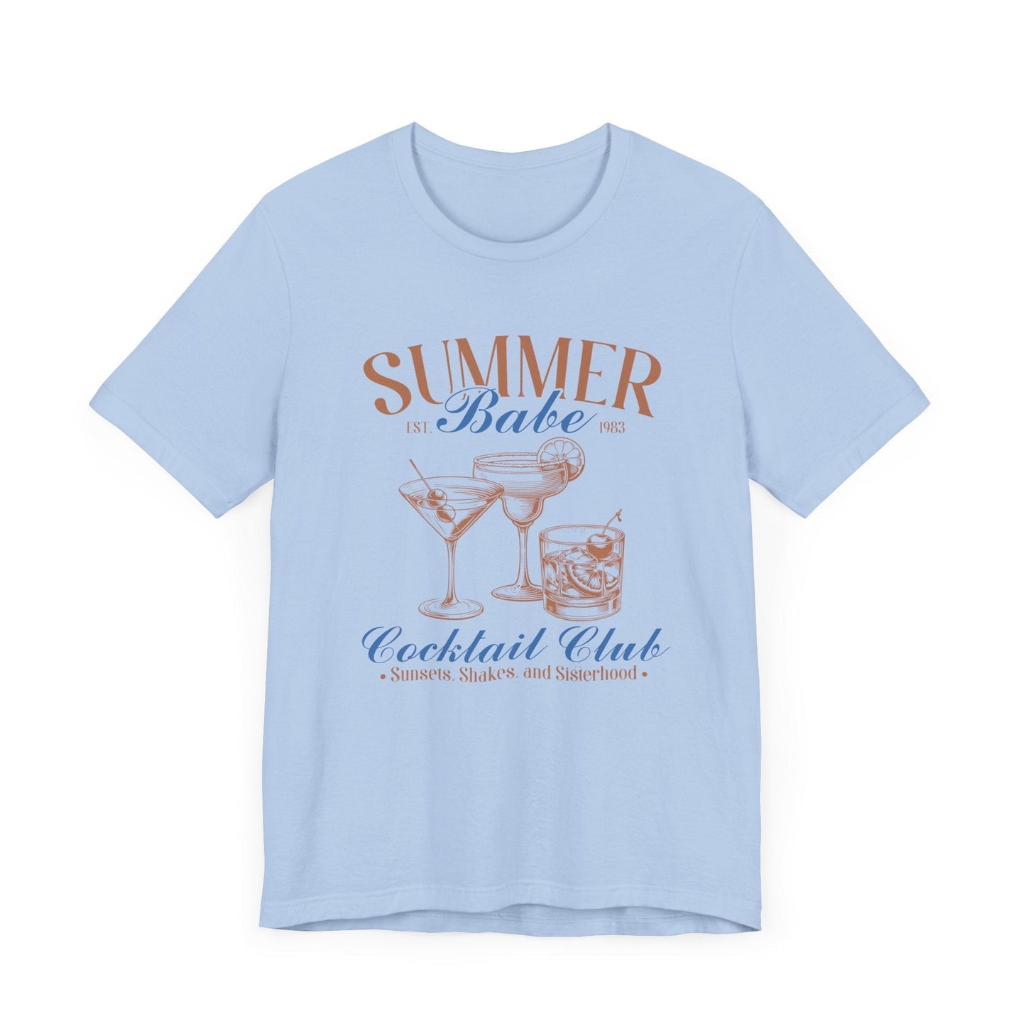 Summer Babe Cocktail Club T-shirt