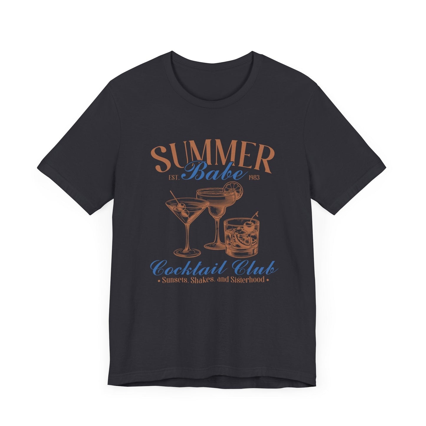 Summer Babe Cocktail Club T-shirt