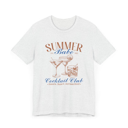 Summer Babe Cocktail Club T-shirt