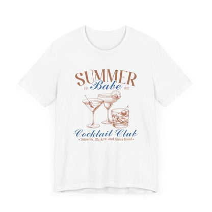 Summer Babe Cocktail Club T-shirt