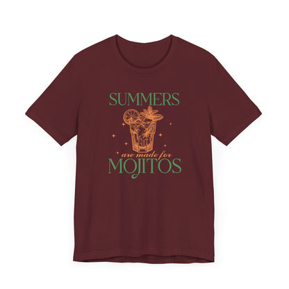 Summers Are Made for Mojitos Unisex T-shirt