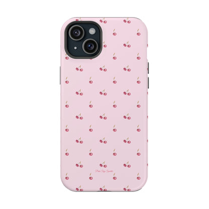 Sweet Cherry Luxe Magnetic iPhone Case