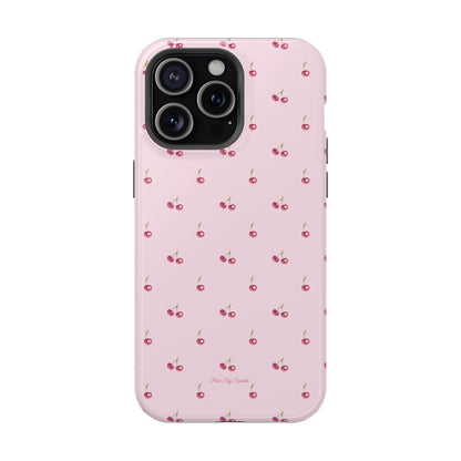 Sweet Cherry Luxe Magnetic iPhone Case