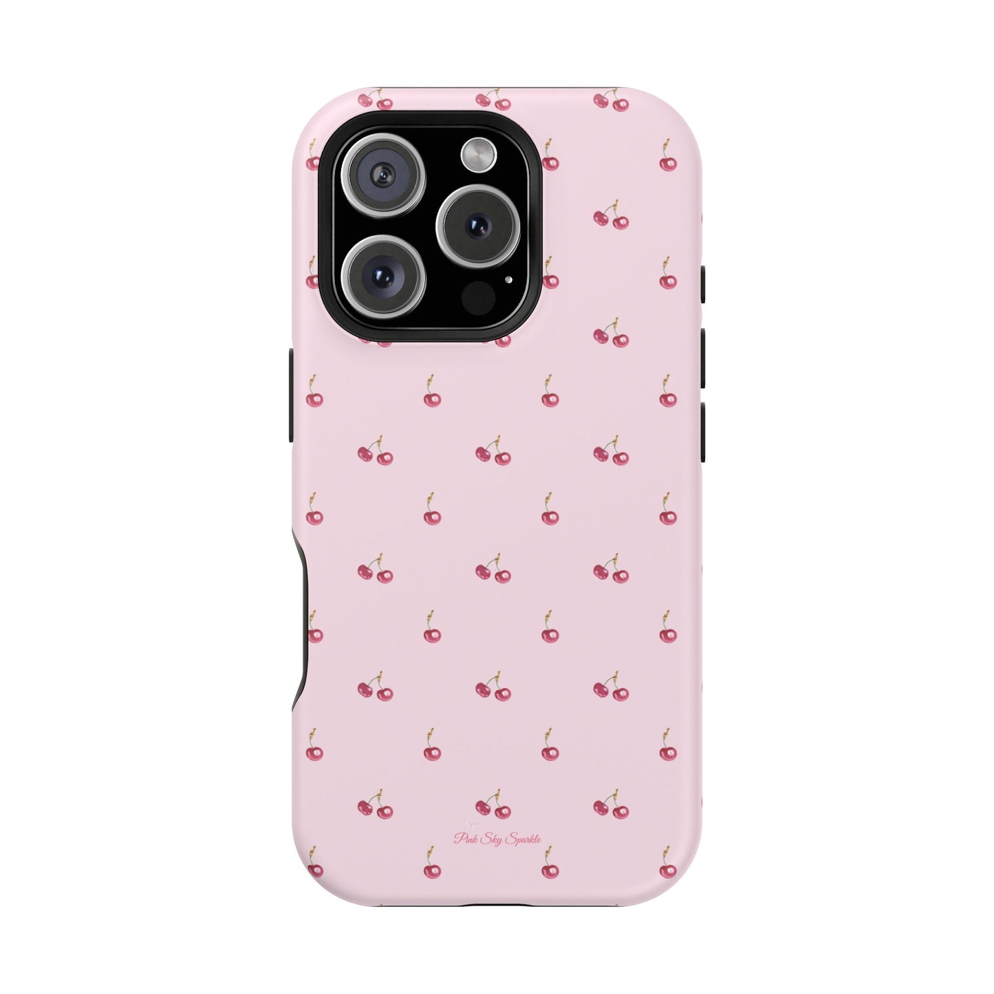 Sweet Cherry Luxe Magnetic iPhone Case