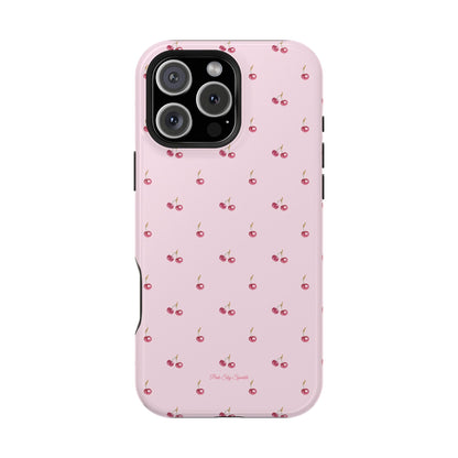 Sweet Cherry Luxe Magnetic iPhone Case