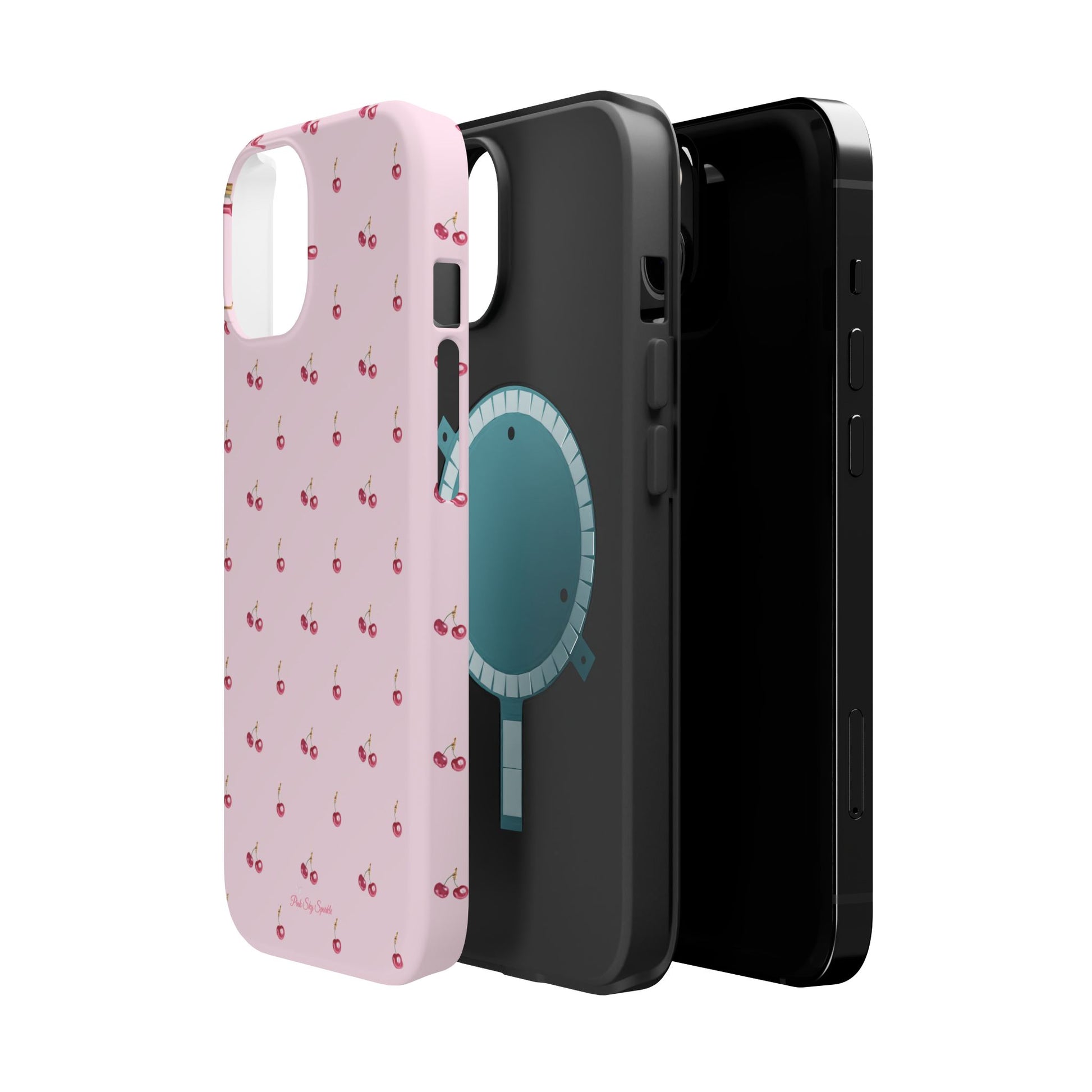 Sweet Cherry Luxe Magnetic iPhone Case