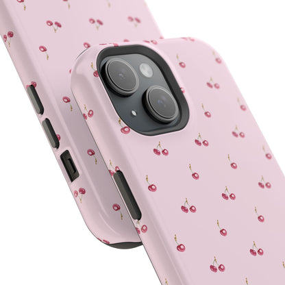 Sweet Cherry Luxe Magnetic iPhone Case