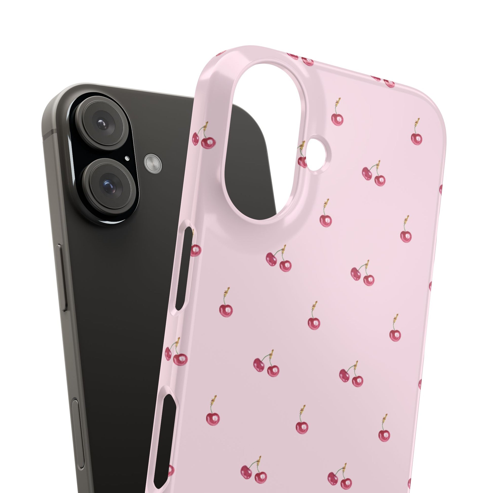 Sweet Cherry Luxe Slim iPhone Case