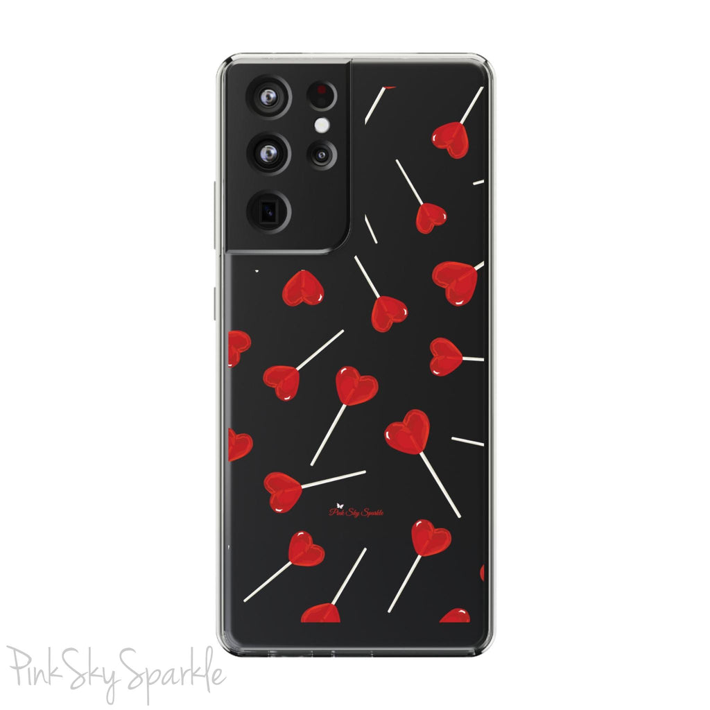 Sweetheart Sucker Clear Phone Case