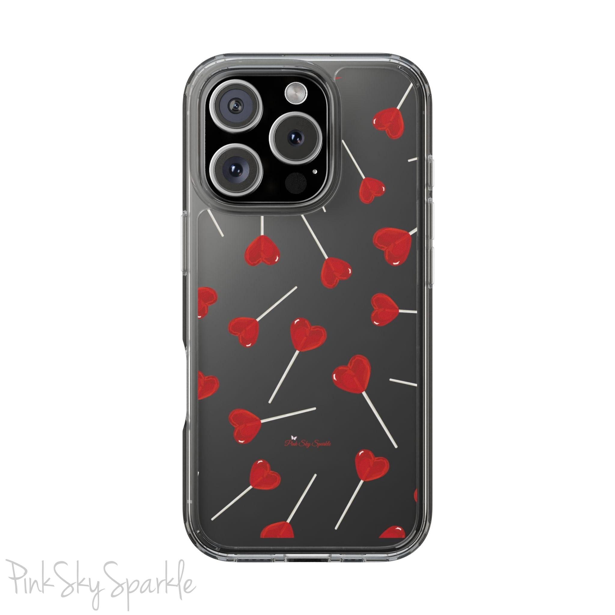 Sweetheart Sucker Clear Phone Case