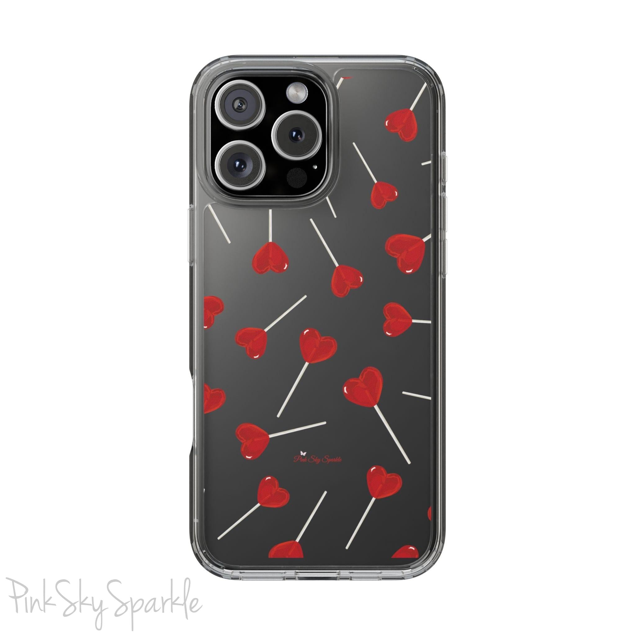 Sweetheart Sucker Clear Phone Case