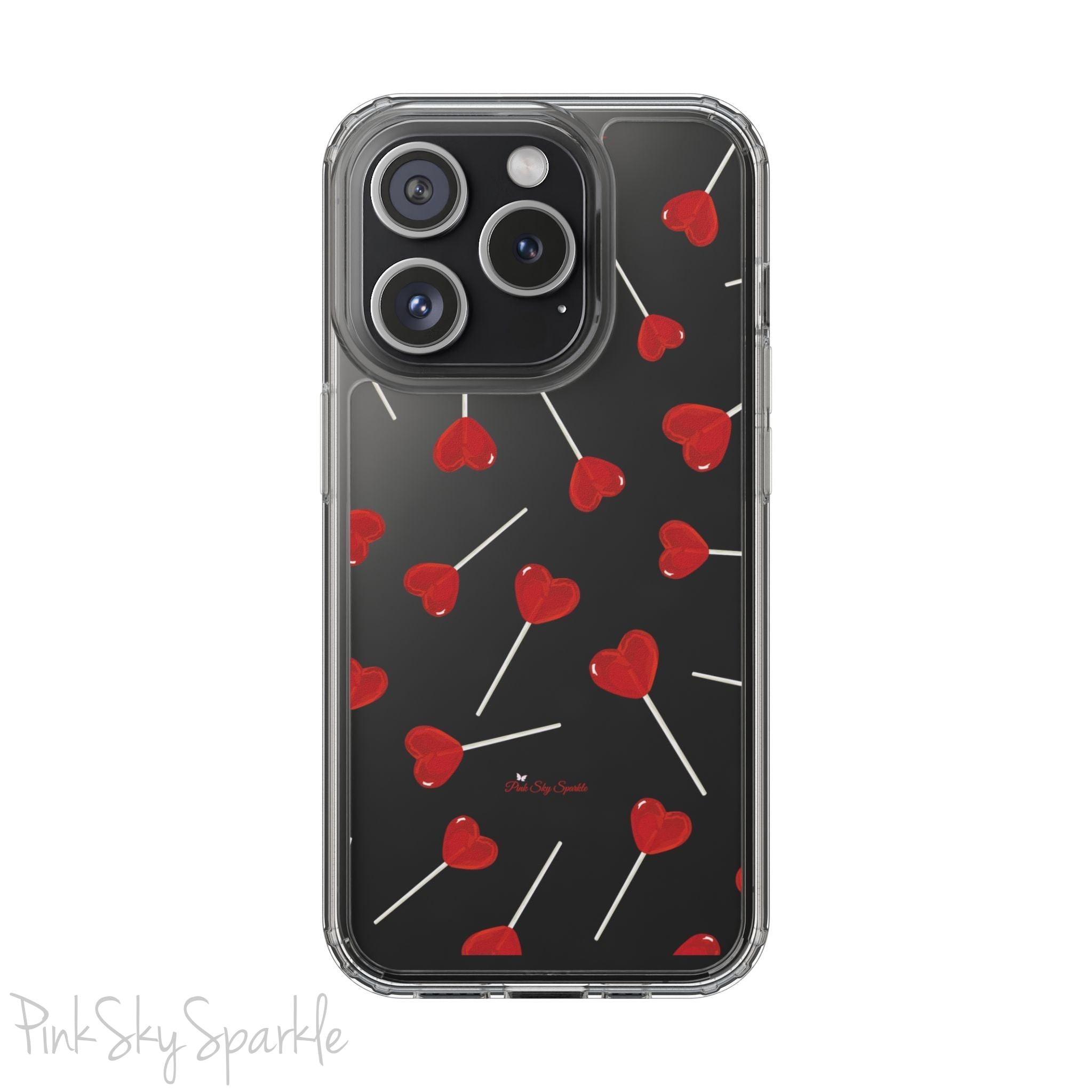 Sweetheart Sucker Clear Phone Case