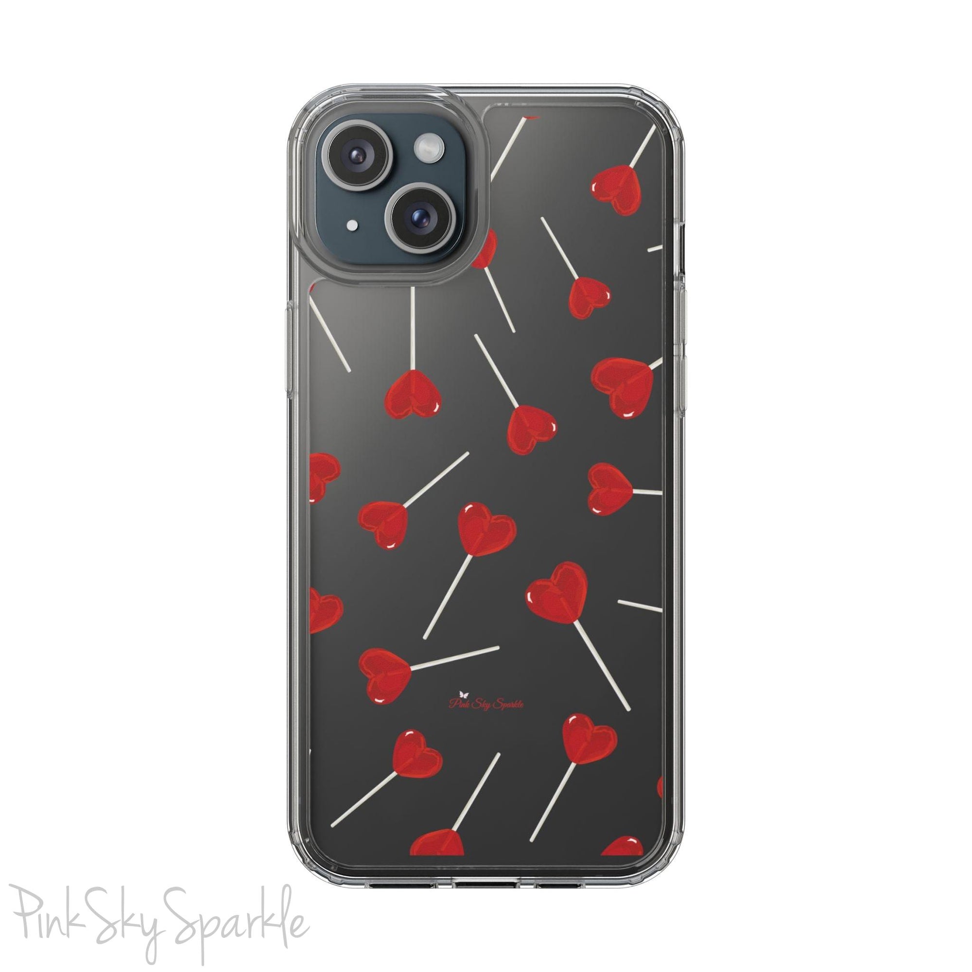 Sweetheart Sucker Clear Phone Case
