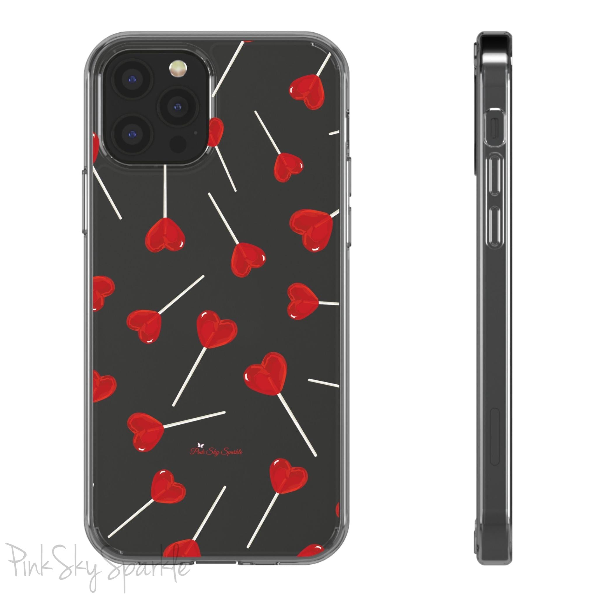 Sweetheart Sucker Clear Phone Case