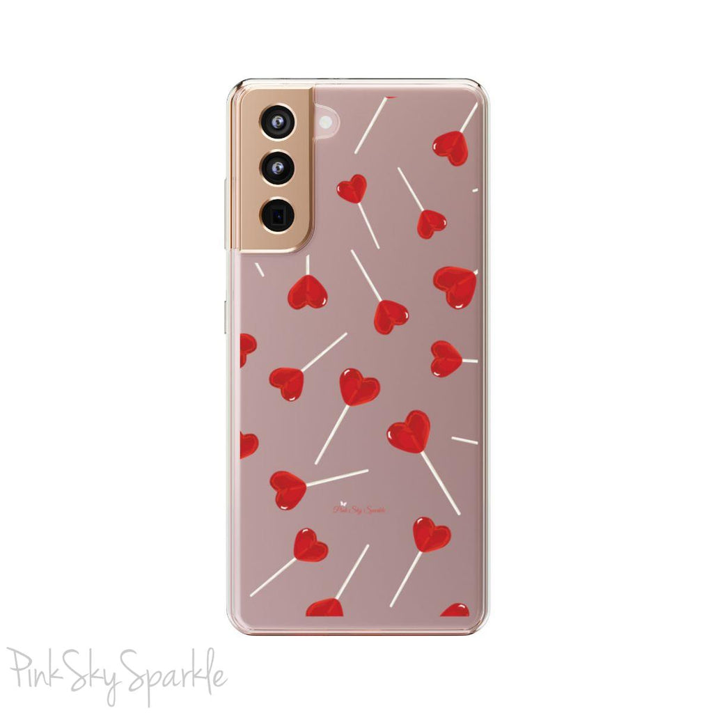 Sweetheart Sucker Clear Phone Case