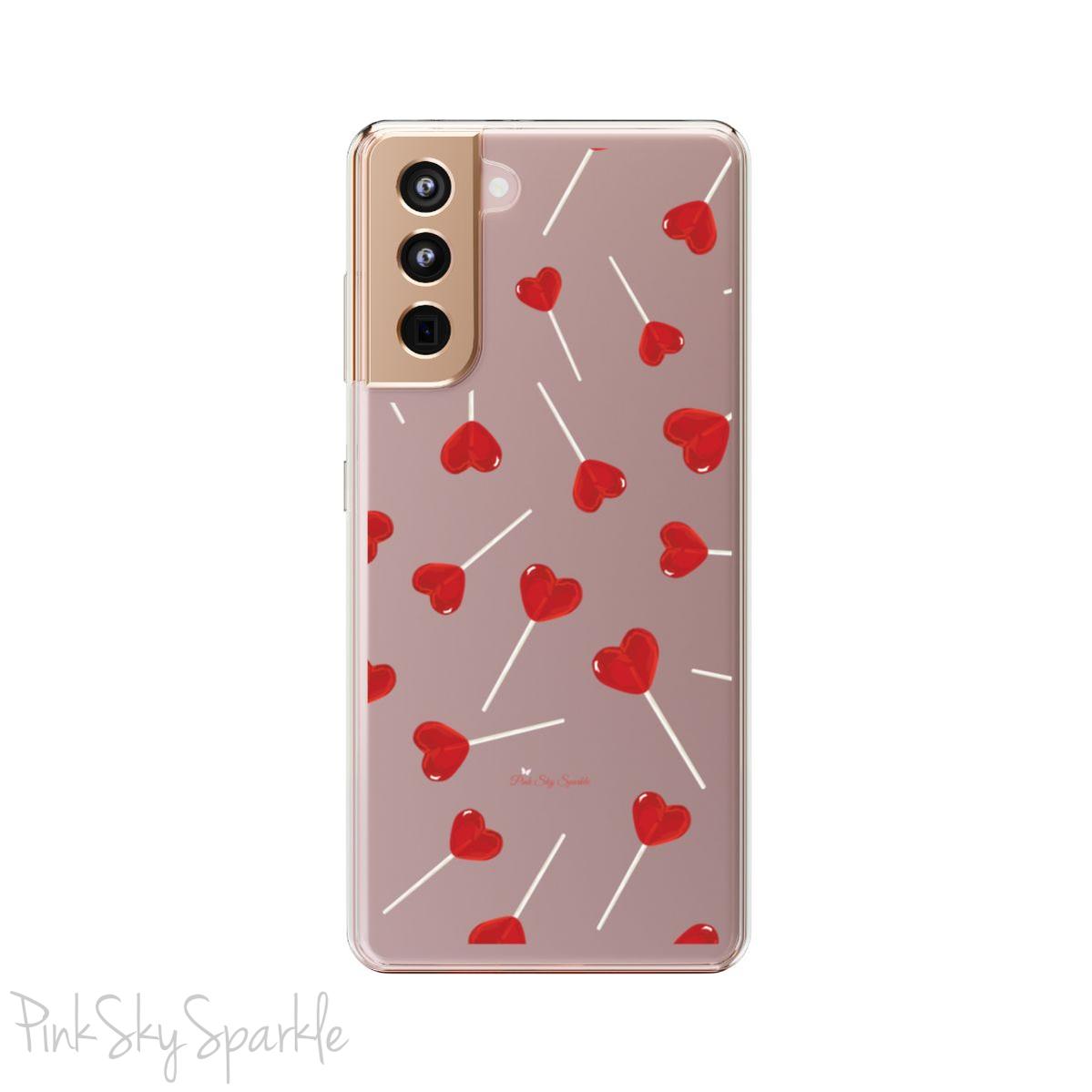 Sweetheart Sucker Clear Phone Case