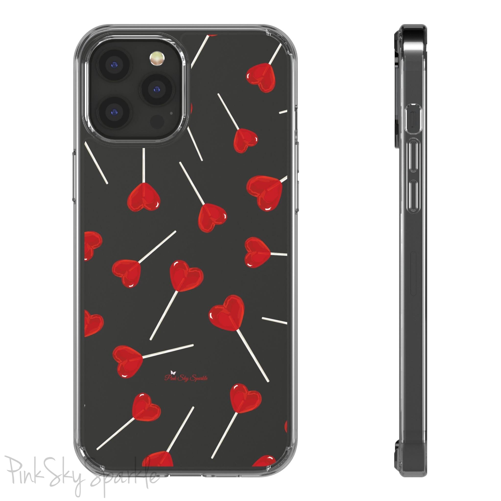 Sweetheart Sucker Clear Phone Case