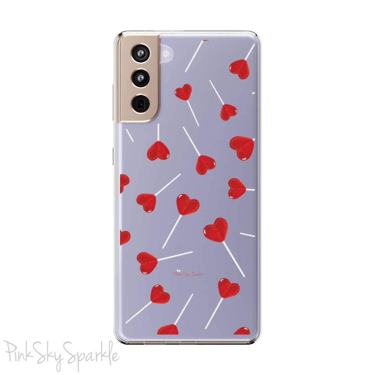 Sweetheart Sucker Clear Phone Case