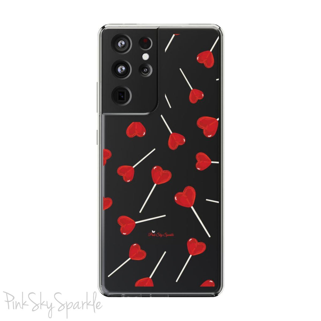 Sweetheart Sucker Clear Phone Case