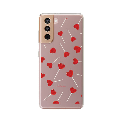 Sweetheart Sucker Clear Phone Case