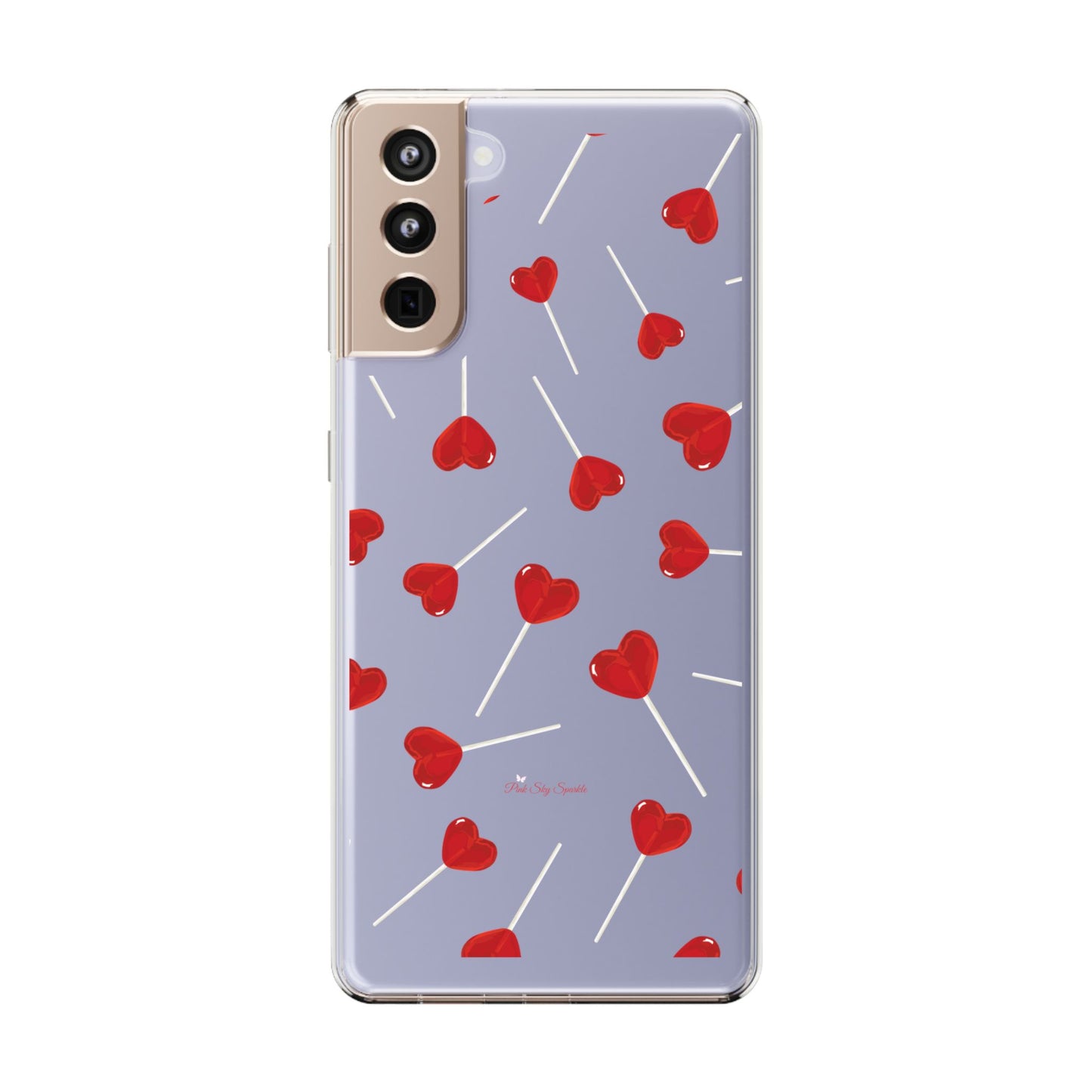 Sweetheart Sucker Clear Phone Case