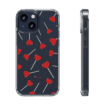 Sweetheart Sucker Clear Phone Case