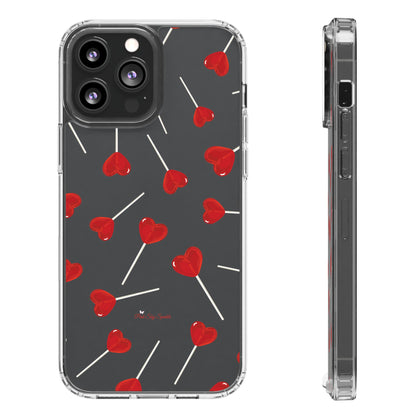 Sweetheart Sucker Clear Phone Case