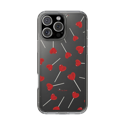 Sweetheart Sucker Clear Phone Case