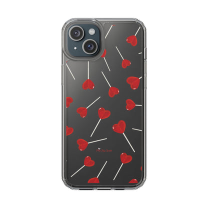 Sweetheart Sucker Clear Phone Case