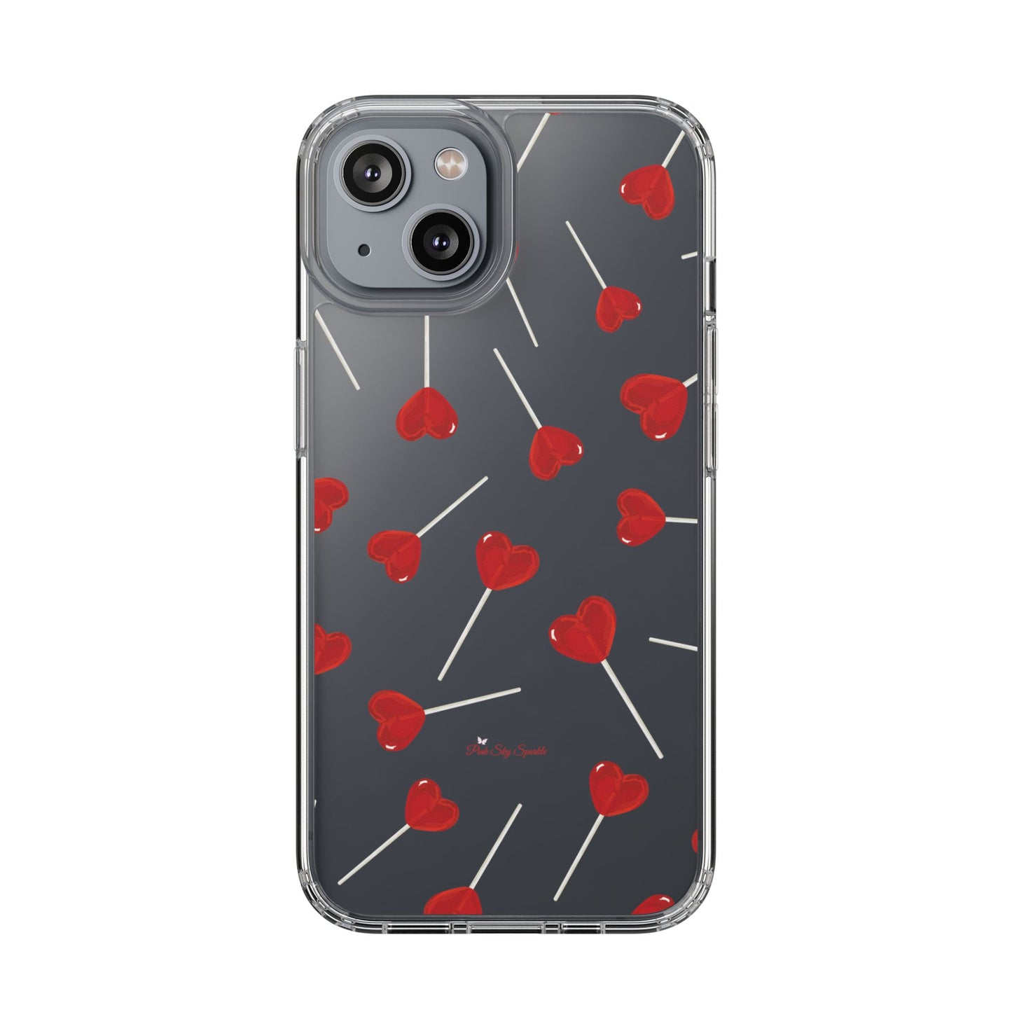 Sweetheart Sucker Clear Phone Case