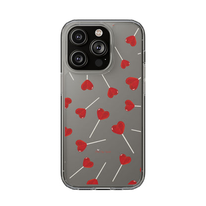 Sweetheart Sucker Clear Phone Case