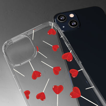 Sweetheart Sucker Clear Phone Case