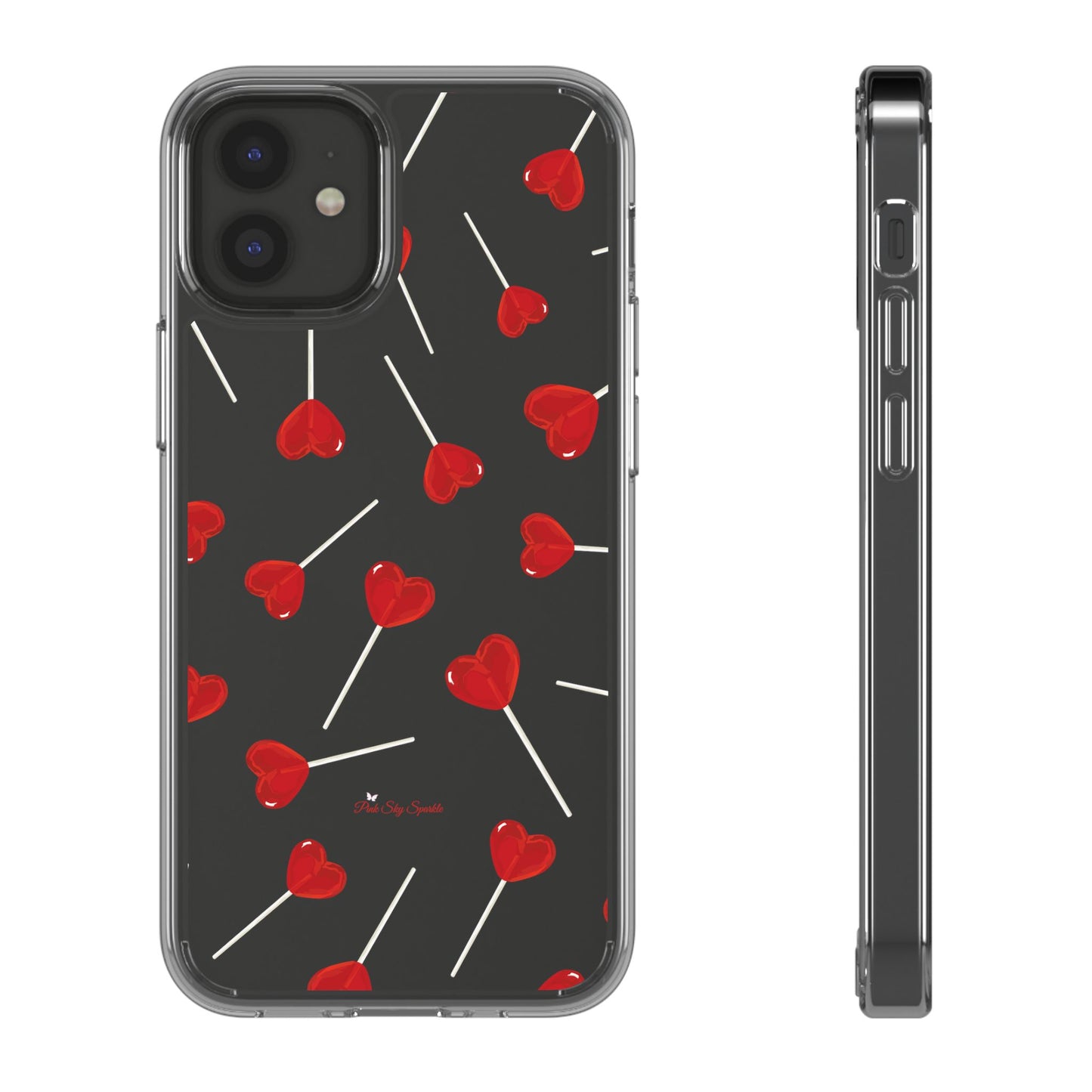 Sweetheart Sucker Clear Phone Case