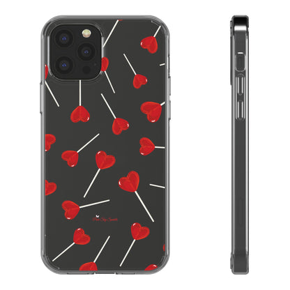 Sweetheart Sucker Clear Phone Case