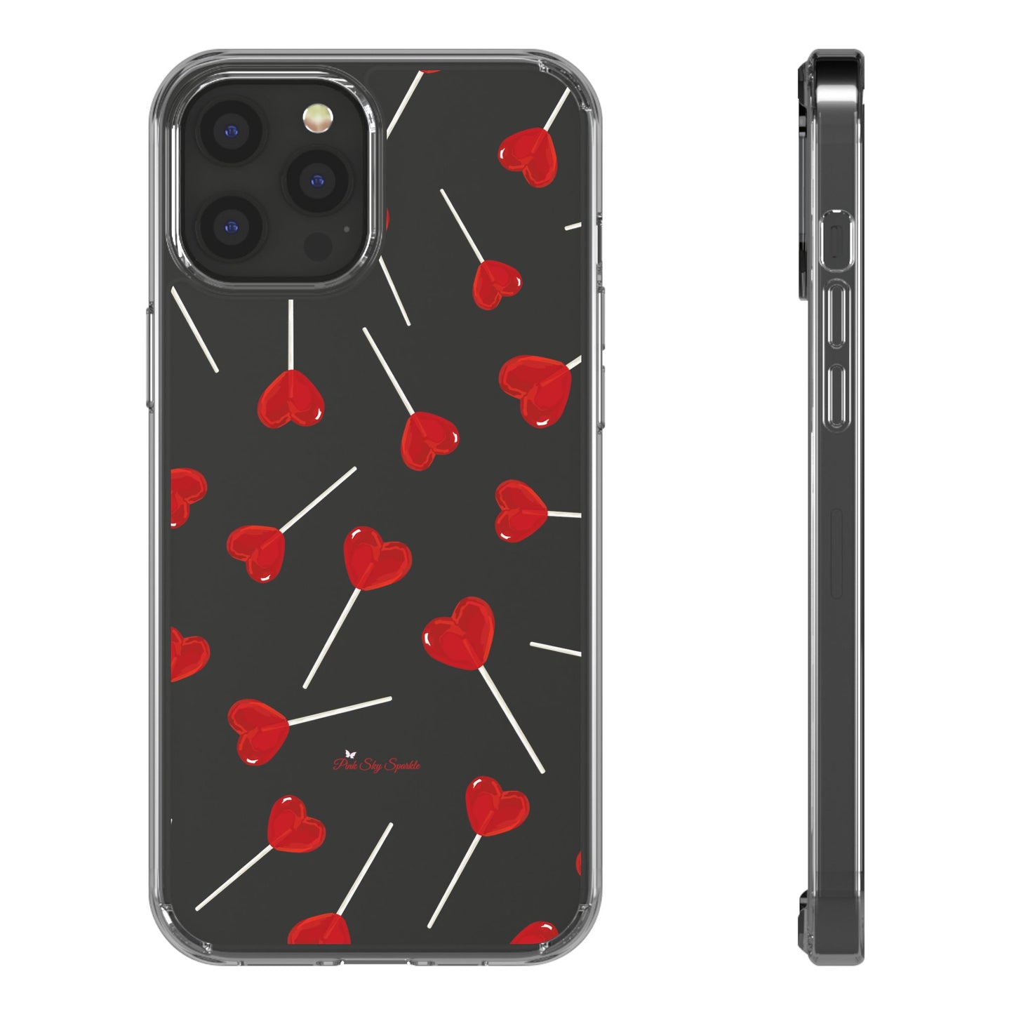 Sweetheart Sucker Clear Phone Case