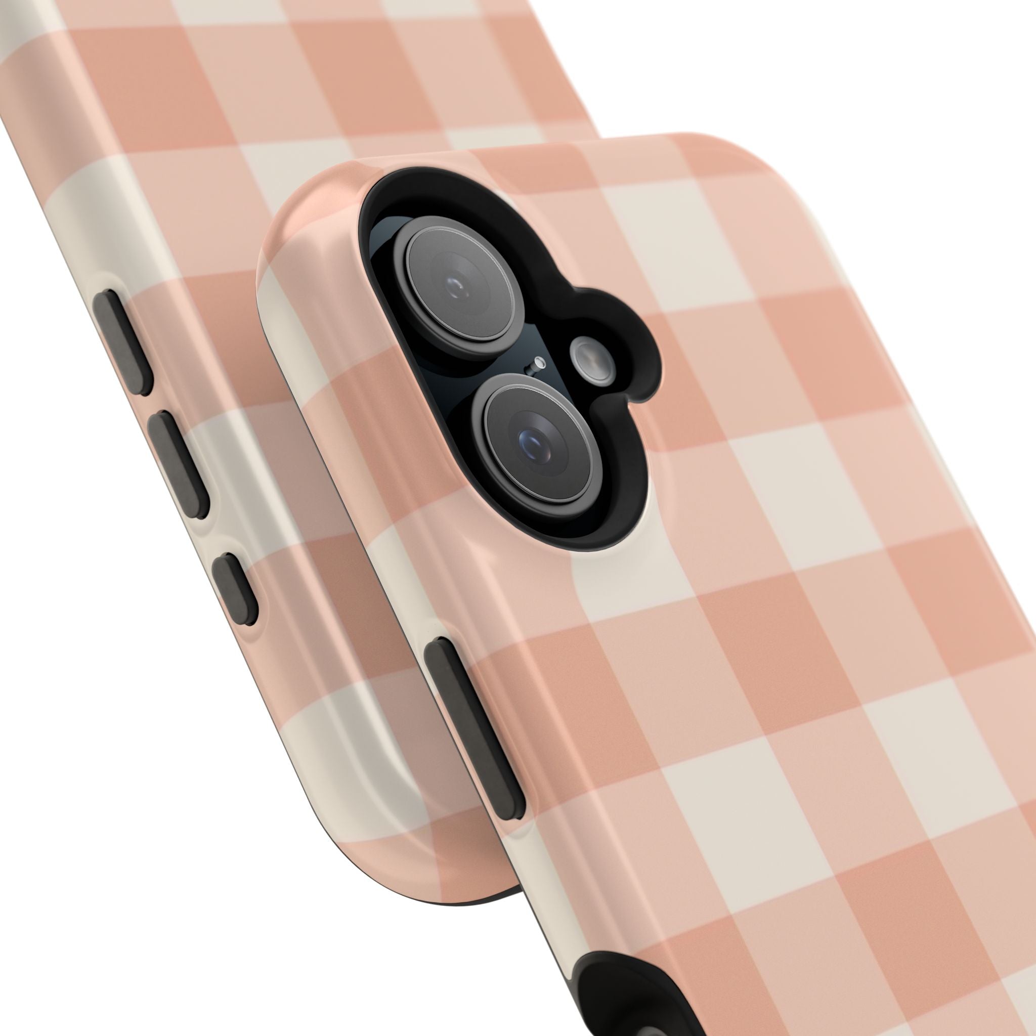 Tea Towel Gingham Magnetic iPhone Case