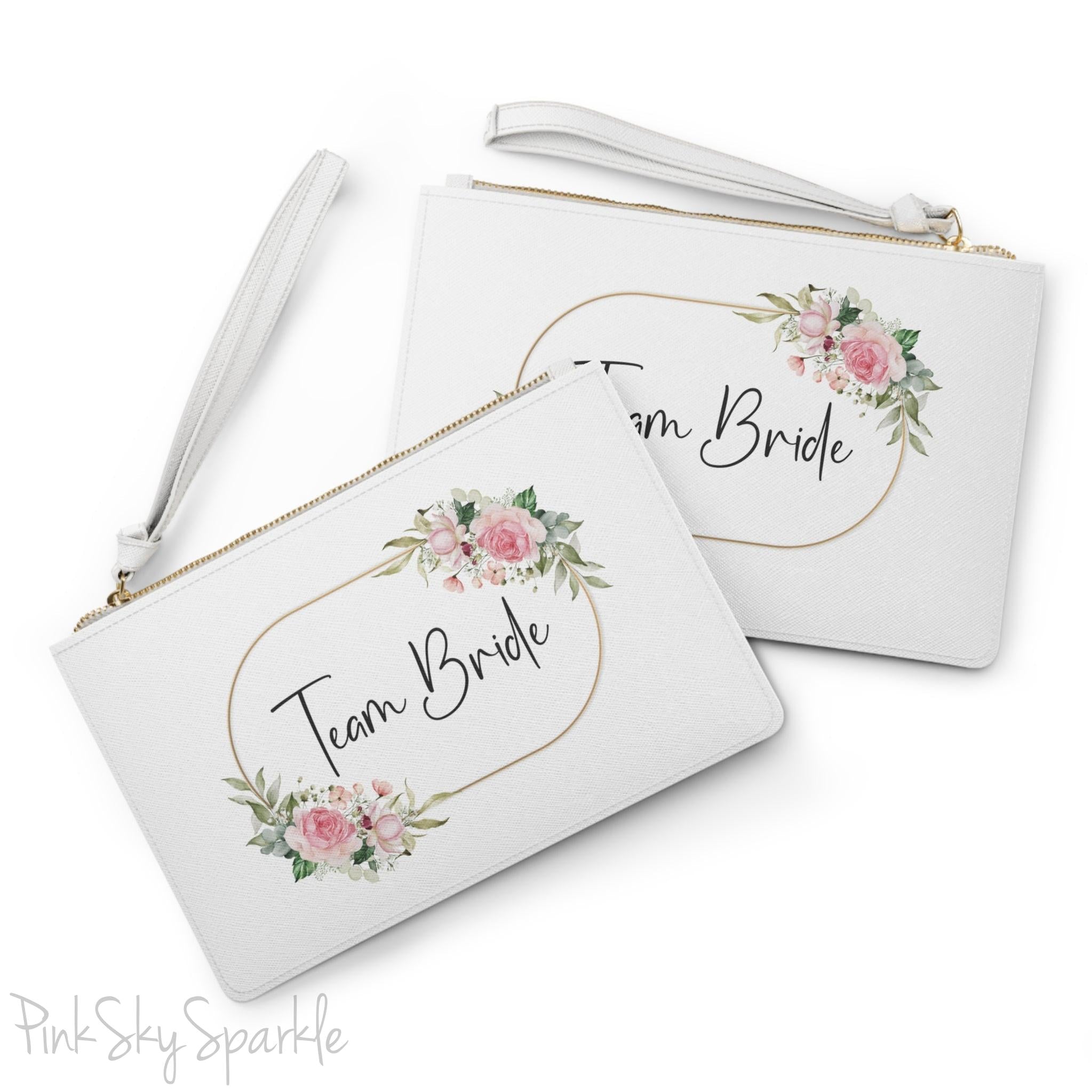 Team Bride Clutch Bag