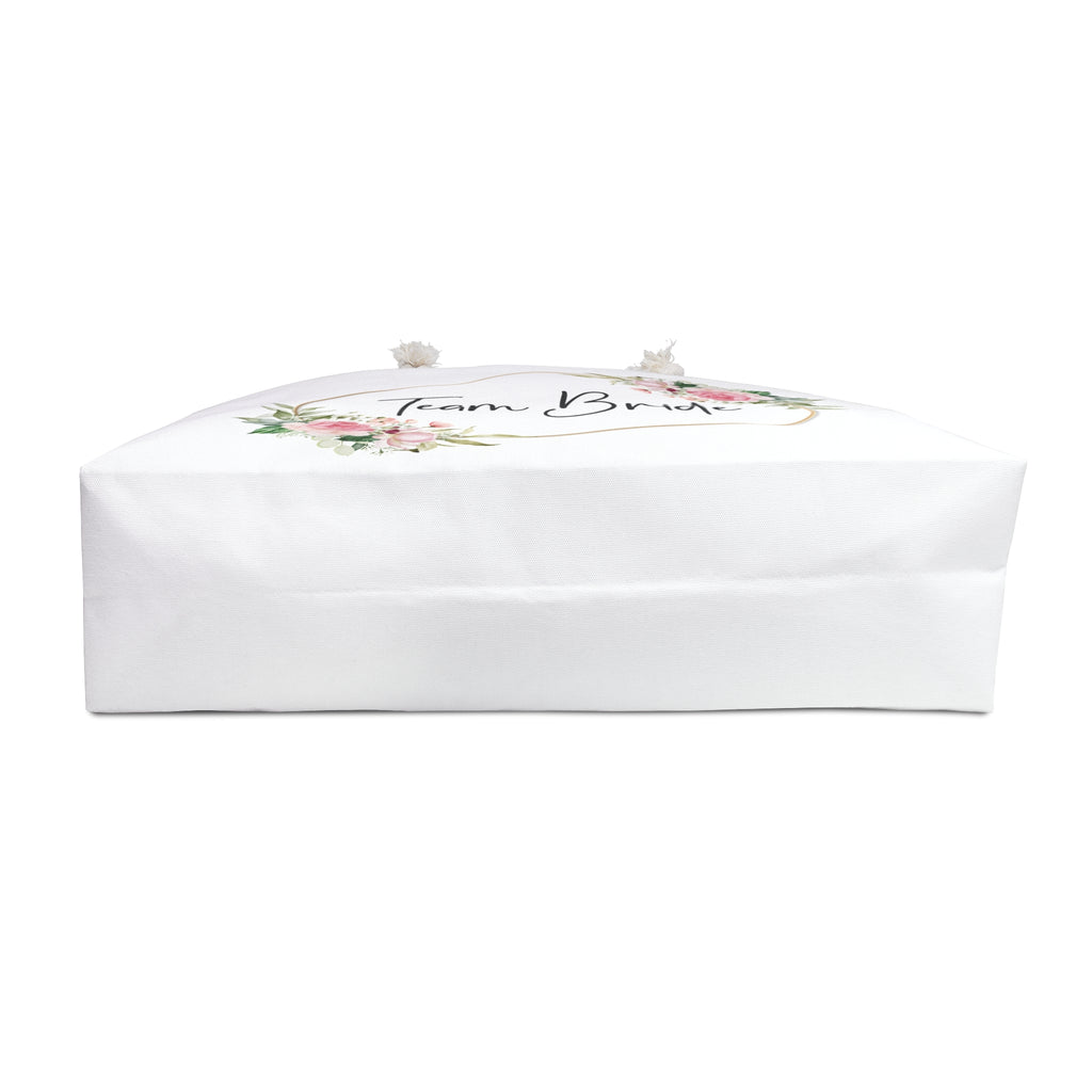 Team Bride Floral Weekender Tote Bag