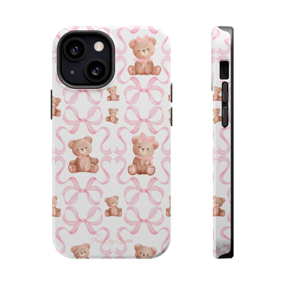 Teddy Bear Coquette Magnetic iPhone Case