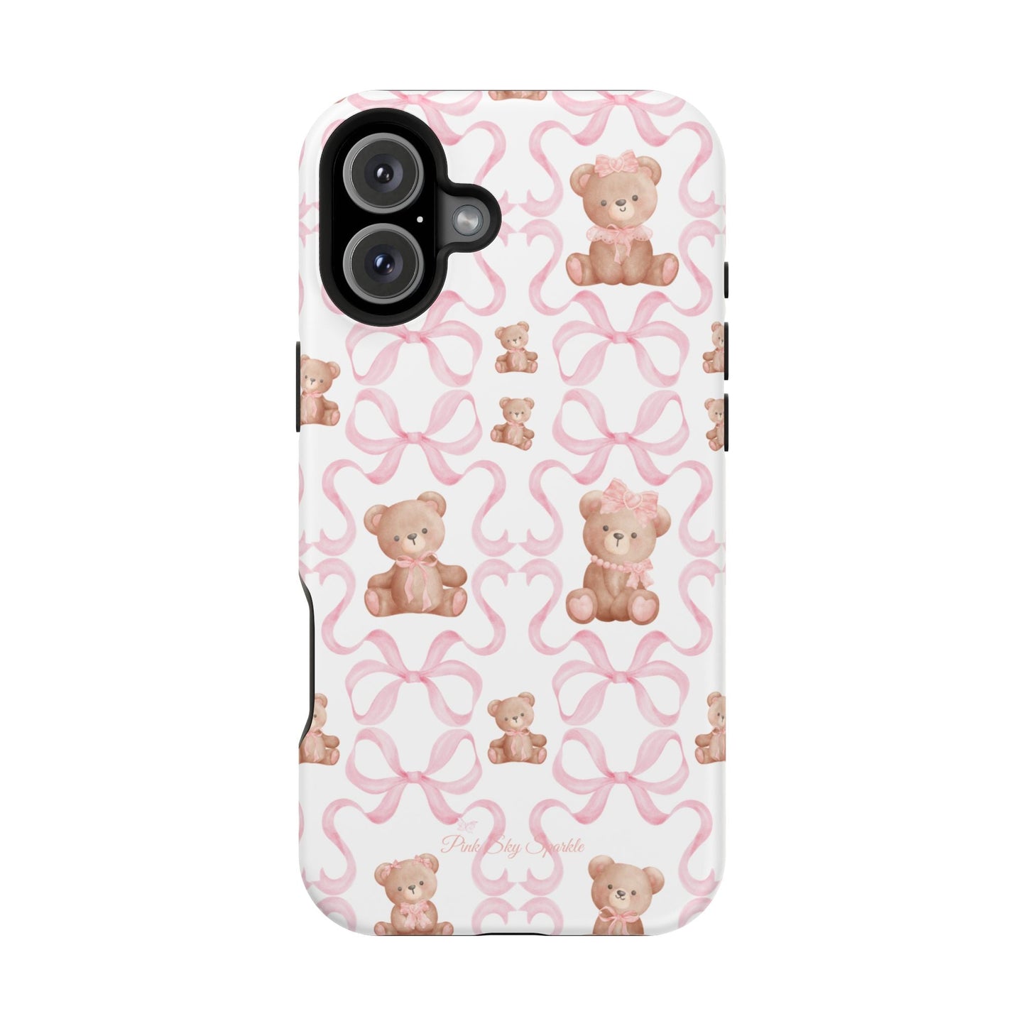 Teddy Bear Coquette Magnetic iPhone Case