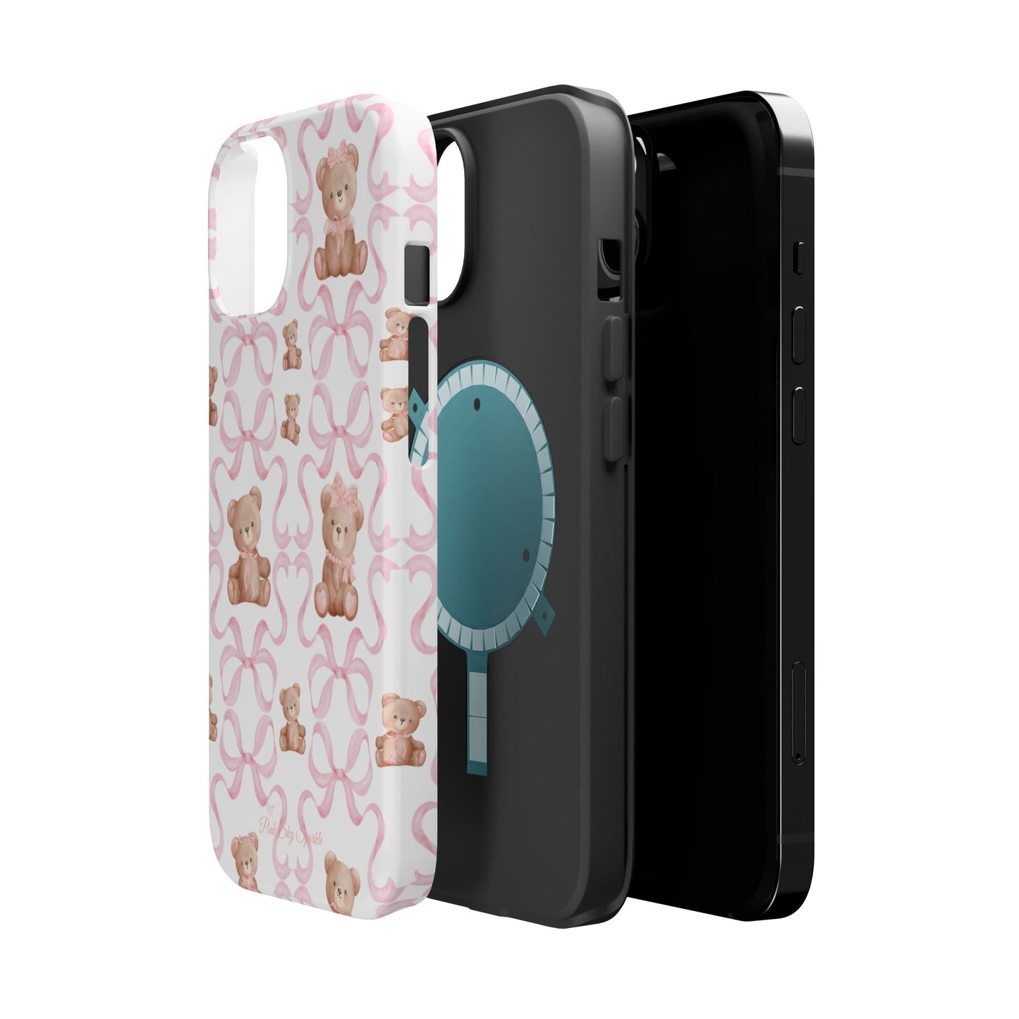 Teddy Bear Coquette Magnetic iPhone Case