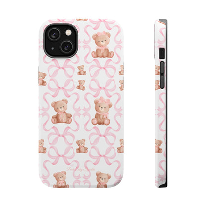 Teddy Bear Coquette Magnetic iPhone Case