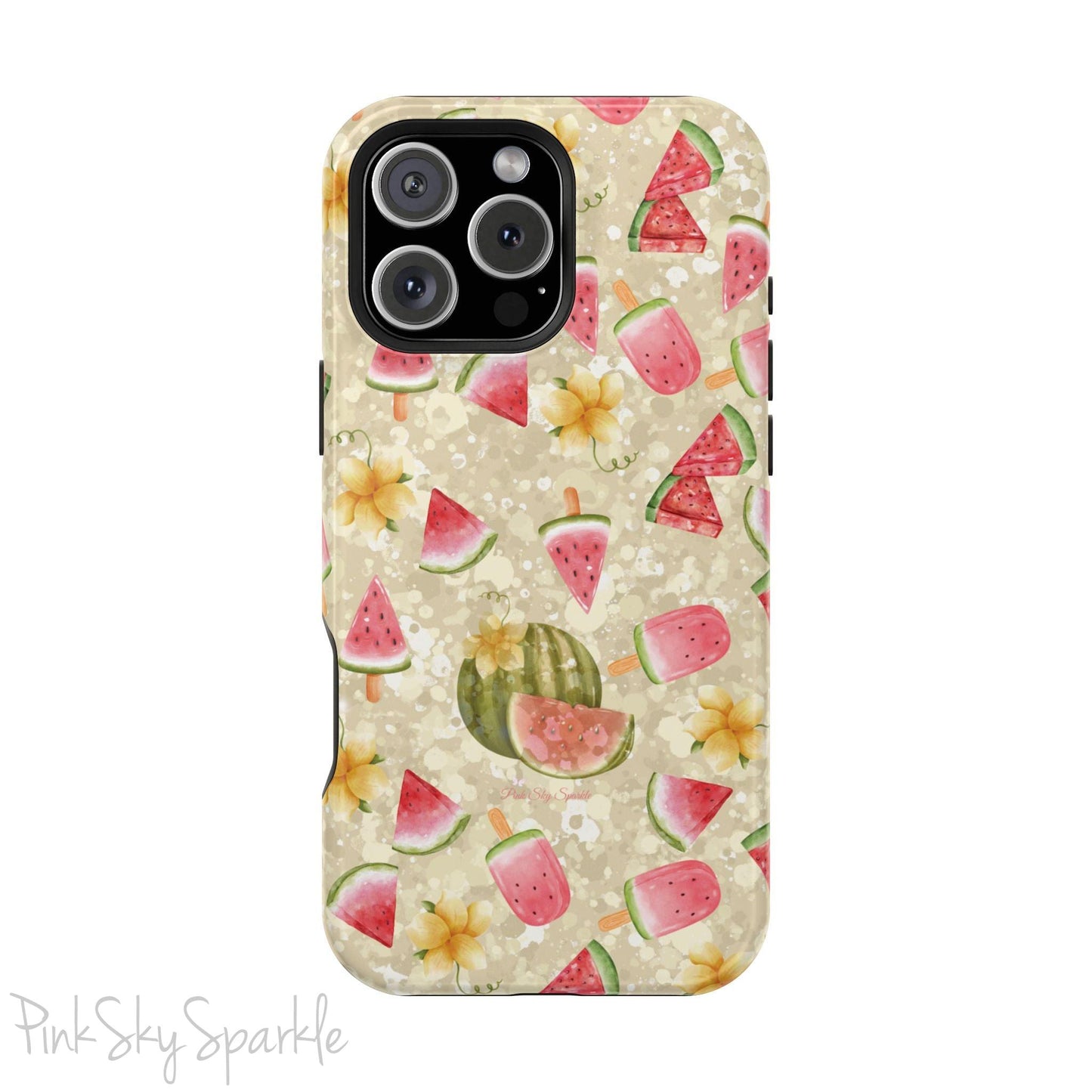 Watermelon Glow Magnetic iPhone Case