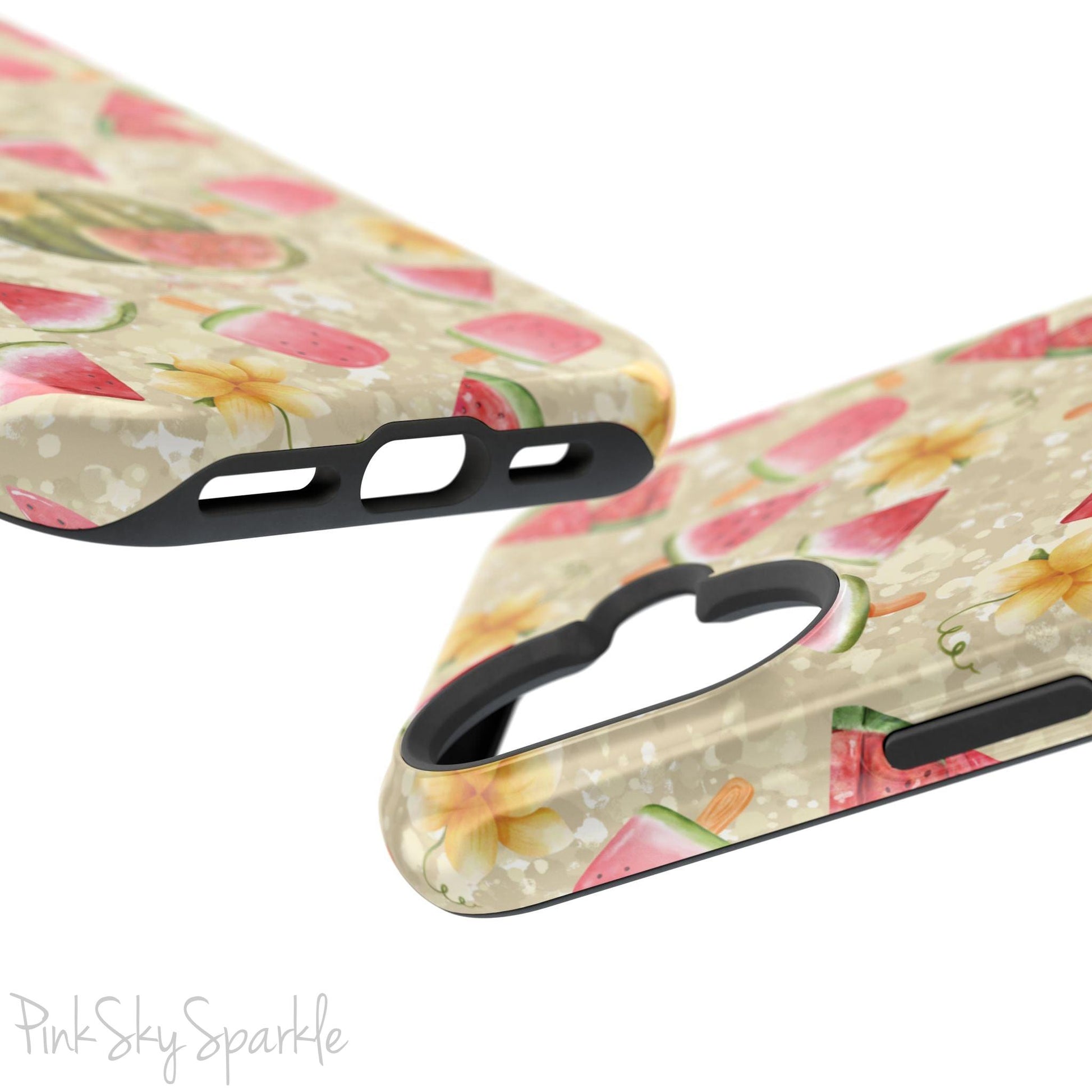 Watermelon Glow Magnetic iPhone Case
