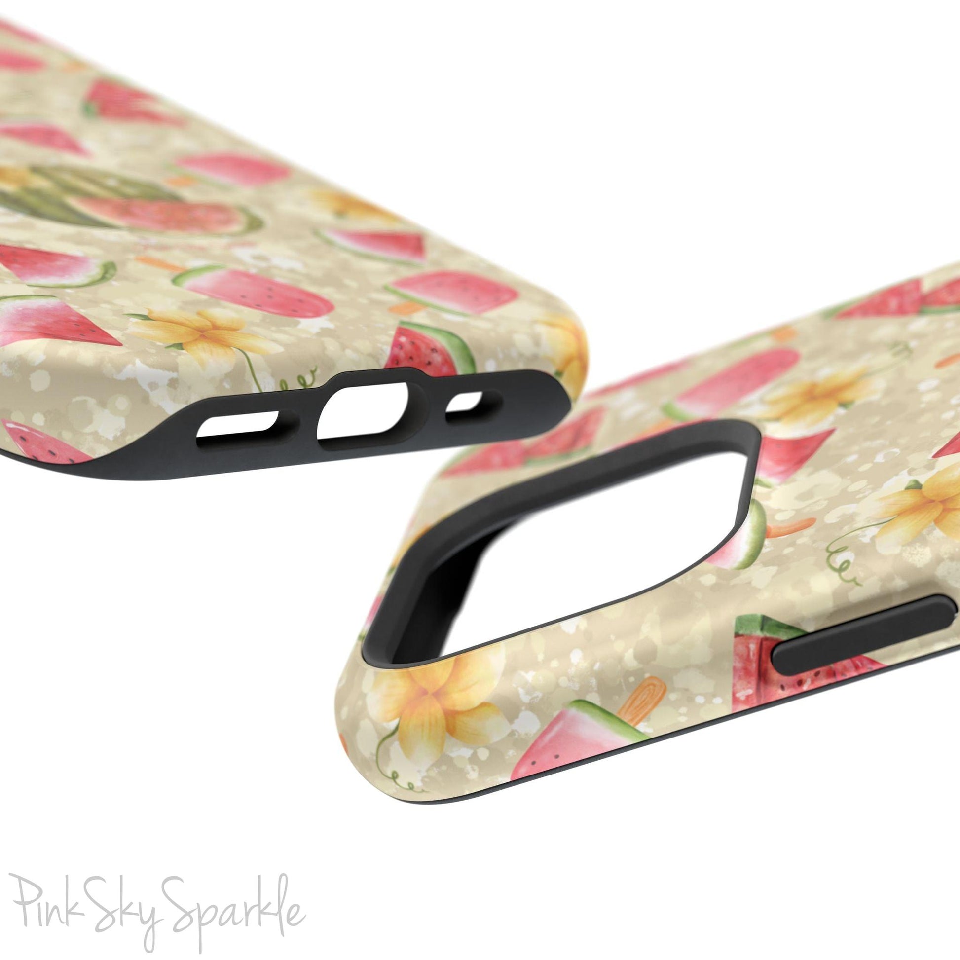 Watermelon Glow Magnetic iPhone Case